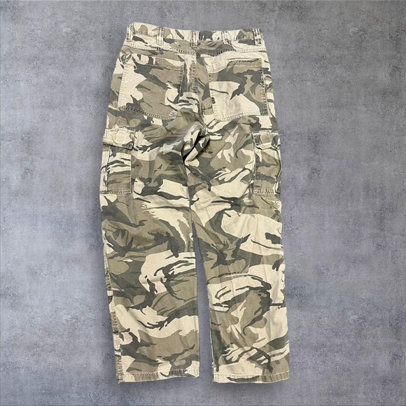Y2k camo cargo jogger wrangler pants - Picture 2 of 4
